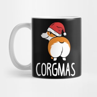 Funny Matching Corgi Ugly Christmas Sweater. Merry Corgmas.. Mug